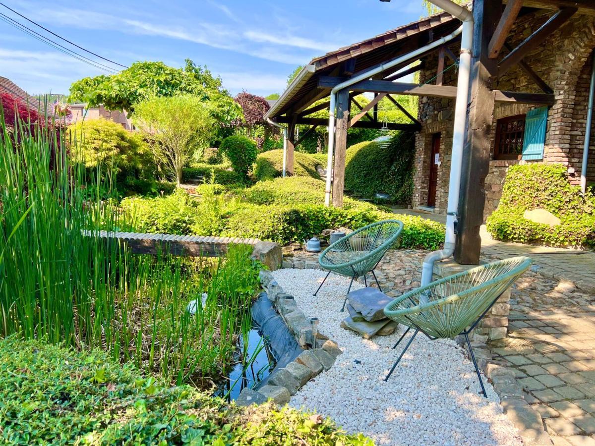 Le Teli Du Loup Dans La Taniere D'Armand Villa Stavelot Exterior foto